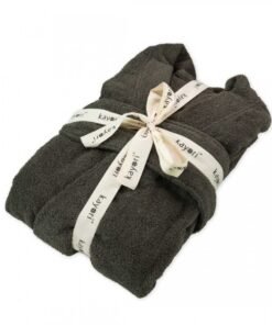Alternative view of Bathrobe Fusai dark green