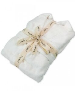 Alternative view of Bathrobe Fusai white