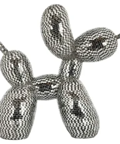 Alternative view of Deco object Dog Mirror Black