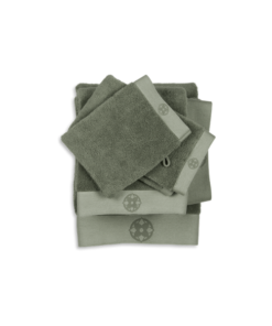 Taoru bath linen sets olive green